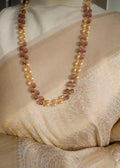 Premium 2 Layer swaroski pearl with monalisa combination  neck piece CODE:NL0267 Jewel byjuwaan