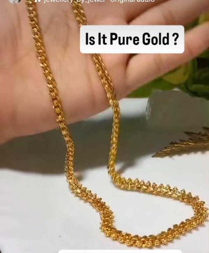 Premium plated Thali Maala 24 Inch Length  CODE :NL0353 Jewel byjuwaan