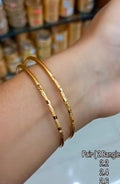 Premium plated simple & sleek design bangles CODE NL0361 Jewel byjuwaan