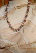 2 Layer Unique Color Tone Metallic Pearl Neck piece CODE.NL0367 Jewel byjuwaan