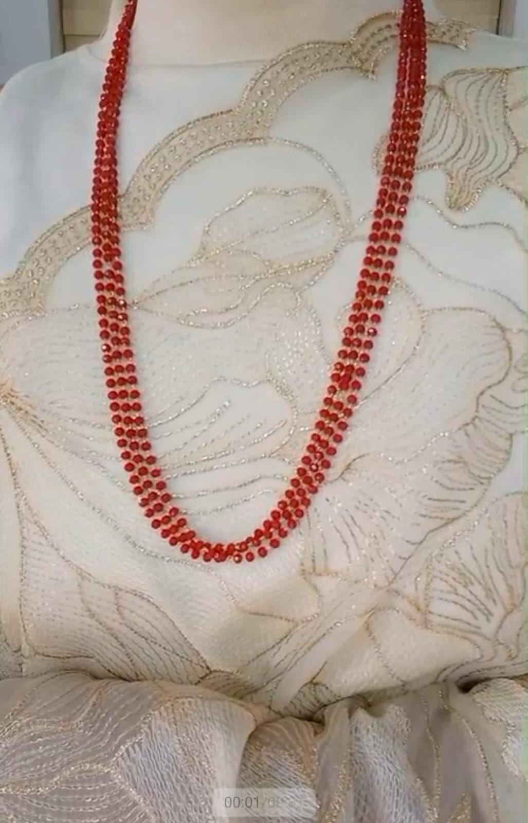 Beautiful 3 Layer Neckpiece ( M) CODE: NL0381 Jewel byjuwaan