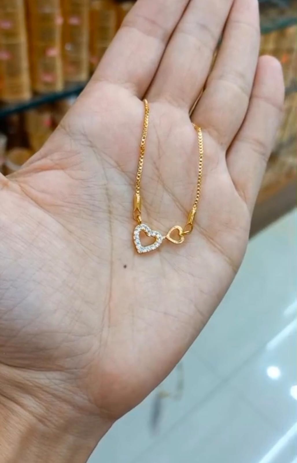 Daily wear Heart Shape AD Pendant Neck chain CODE:NL0399 Jewel byjuwaan