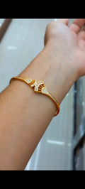 Premium quality  American Dimond Bangle in unique design ( free size up to 2.5) CODE: NL0273 Jewel byjuwaan