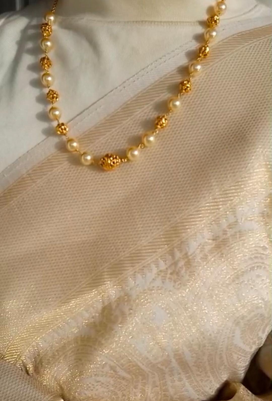Swarovski with beautiful antique ball unique neck piece CODE :NL0281 Jewel byjuwaan