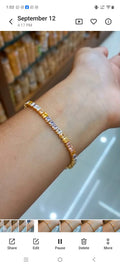 Premium  AD stones  hand bracelet CODE NL0410 Jewel byjuwaan