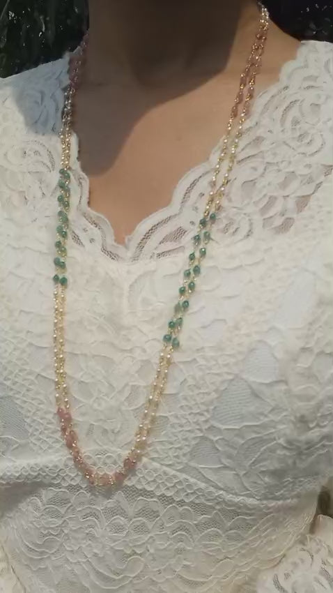Beautiful 2 layer Neck piece  Code :  NL0180