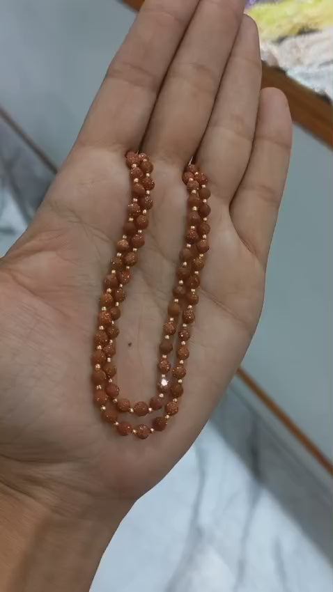 2 Layer sandstone Neck piece 24 Inch Length Code : NL0044