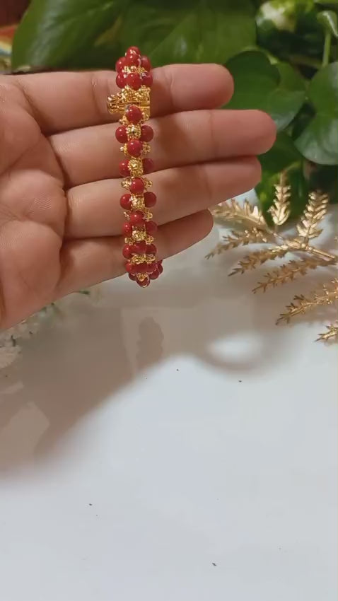 Beautiful Rooby Lock BangleCode : NL0053