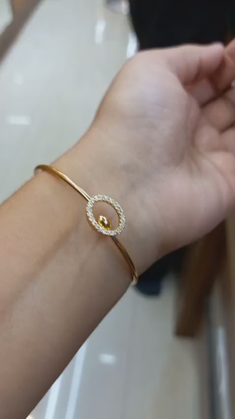 Daily wear premium  American Dimond Bangle Code :NL0066