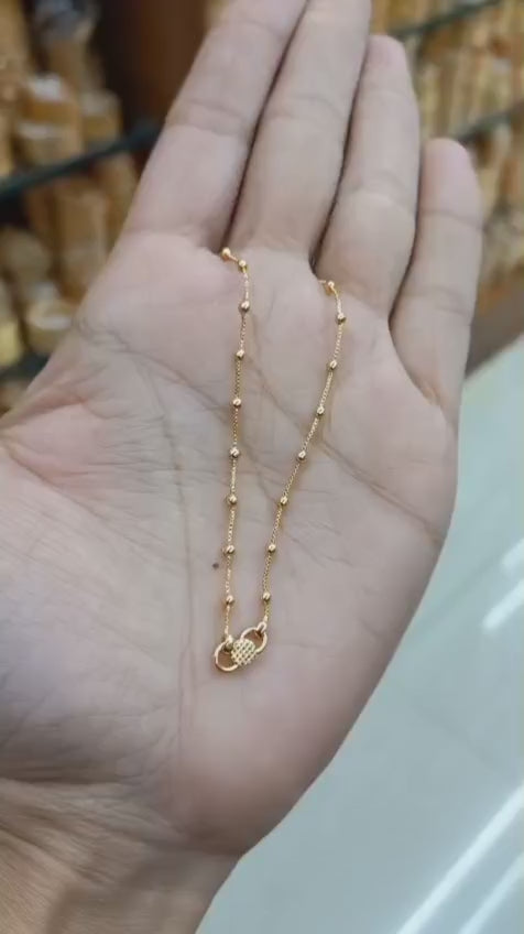 Beautiful Daily wear gold plated AnkletCode : NL0065