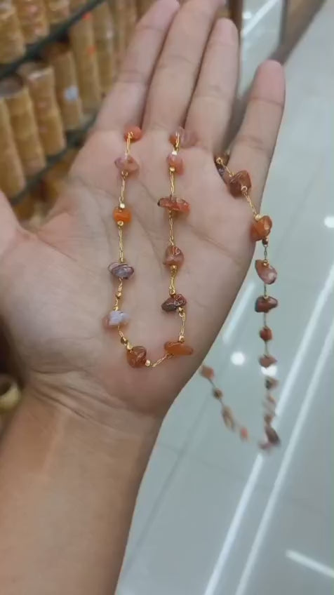 Uncut unique Crystal Neck piece Premium plated CODE :NL0289