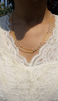 Beautiful 3 Layer pearl neck piece Code : RC3S Pearl Jewellery
