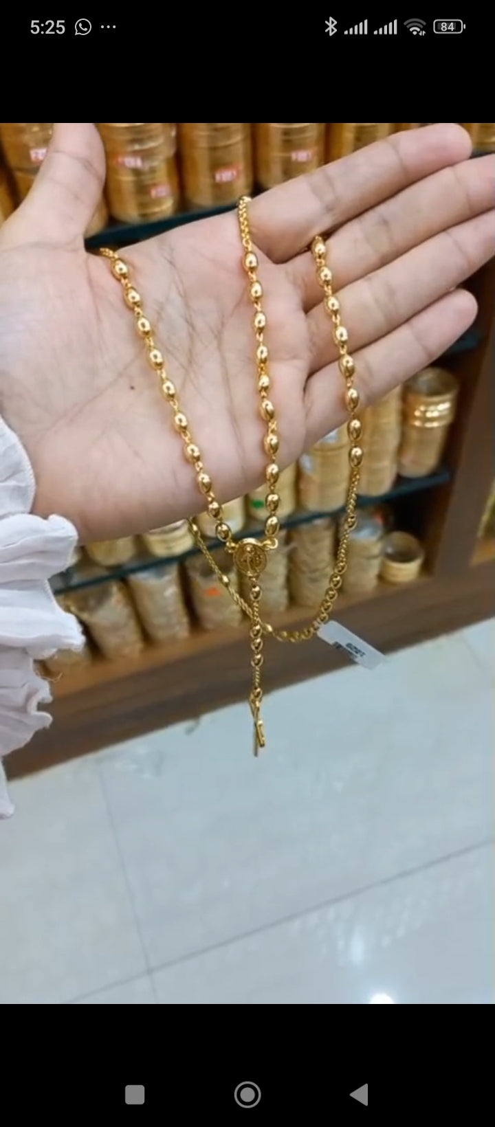 Premium gold plated beautiful rosary 
Kontha mala  Code: NLC0004 Jewel byjuwaan