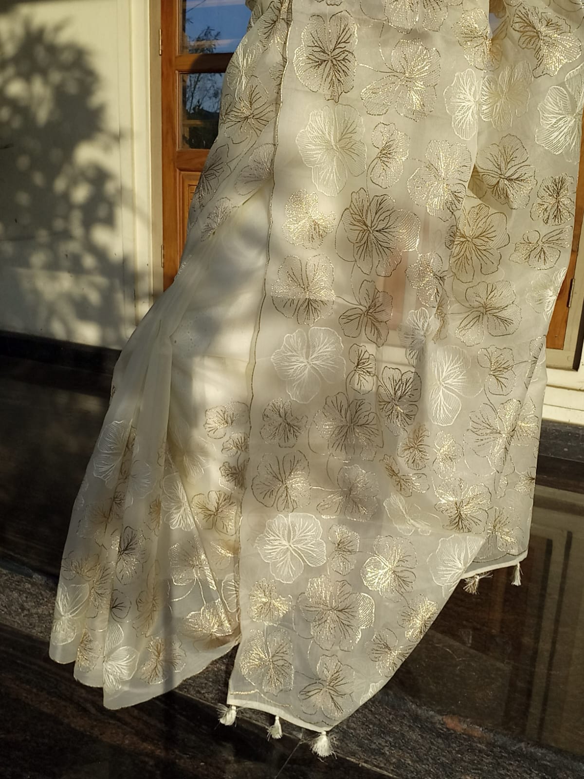Unique & Exclusive Turkish organza type premium saree Organza
