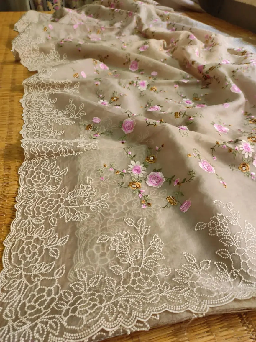 Pure Organza Silk Sarees Organza