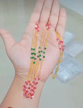 3 layer crystal combination neck Chain

Code : PGC1 Jewel byjuwaan