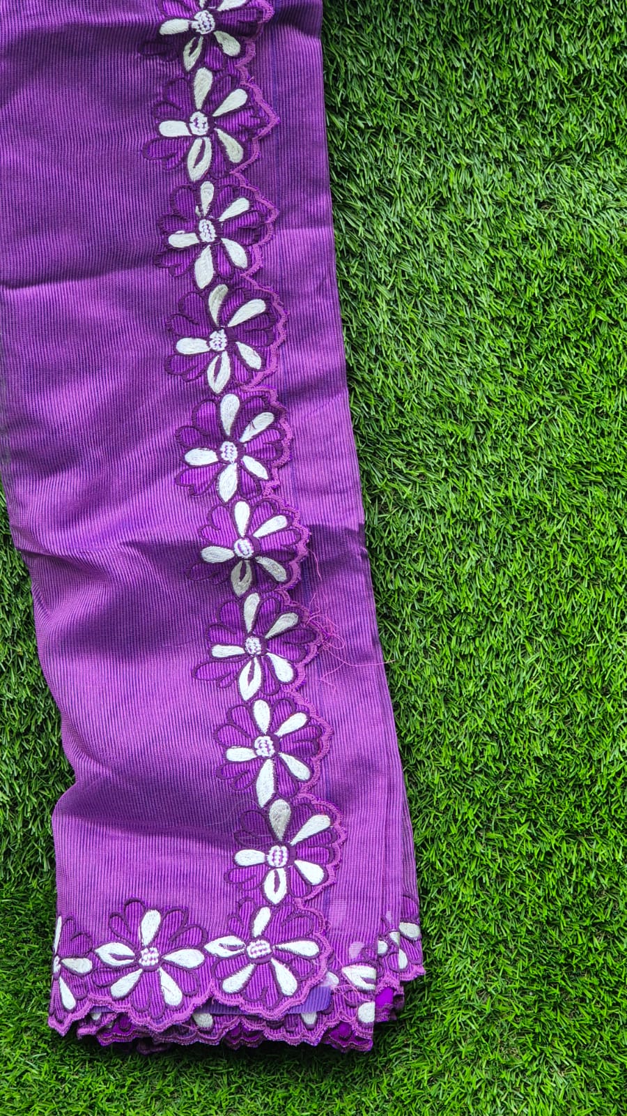 Premium blue Kota embroidery designer sarees Kota embroidery sarees