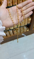 Premium gold plated beautiful rosary 
Kontha mala  Code: NLC0004 Jewel byjuwaan